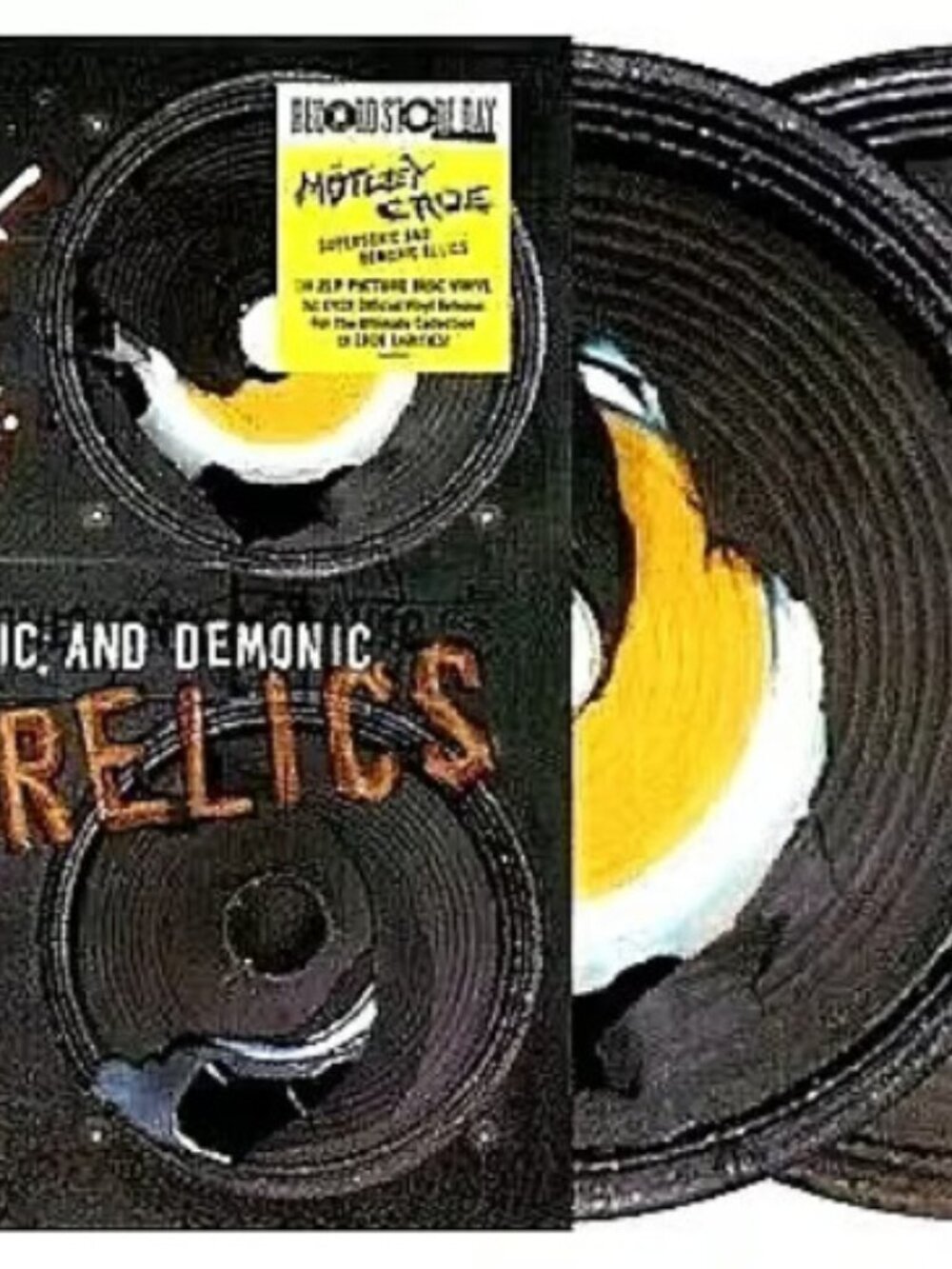 Motley Crue Supersonic & Demonic Relics 2-LP ~ Picture Discs ~ RSD 2024 ~ New!